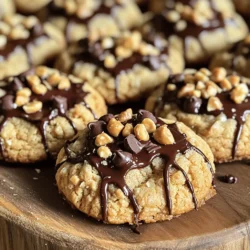 - 1 cup creamy peanut butter - 1 cup packed brown sugar - 1 large egg - 1 teaspoon pure vanilla extract - 1 cup dark chocolate chips - 1/2 teaspoon baking soda - 1/4 teaspoon fine salt - 1/2 cup chopped roasted peanuts (optional) Each ingredient brings something special to these cookies. The creamy peanut butter gives rich flavor. Brown sugar adds sweetness and moisture. The egg binds everything, while vanilla adds warmth. Dark chocolate chips melt beautifully, creating gooey pockets of joy. - Alternative nut butters: You can use almond or cashew butter if needed. - Sugar alternatives: Try using coconut sugar or maple syrup for a different taste. - Egg substitutes for vegan options: Applesauce or a flax egg can work well. Feel free to mix and match these ingredients. Experimenting with substitutes can lead to new flavors. The goal is to enjoy the process and the cookies! For the complete recipe, check out the Full Recipe. 1. Preheat your oven to 350°F (175°C). 2. Prepare a baking sheet by lining it with parchment paper. This helps cookies not stick. 3. In a large mixing bowl, add 1 cup of creamy peanut butter and 1 cup of packed brown sugar. 4. Using a spatula or mixer, blend until smooth and creamy. 5. Crack 1 large egg into the mixture, and add 1 teaspoon of pure vanilla extract. 6. Stir well until the mixture is fully blended. 7. In a small bowl, whisk together 1/2 teaspoon of baking soda and 1/4 teaspoon of fine salt. 1. Slowly add the dry mixture to the wet mixture. 2. Mix until just combined. It’s fine if there are a few lumps. 3. Gently fold in 1 cup of dark chocolate chips and 1/2 cup of chopped roasted peanuts if you want. 4. Use a tablespoon or cookie scoop to drop rounded portions of dough onto the prepared baking sheet. 5. Make sure to leave about 2 inches of space between each scoop. 1. Place the baking sheet in your preheated oven. 2. Bake for 10-12 minutes. The edges should be golden brown. 3. The centers may look soft, but they will firm up while cooling. 4. Remove the cookies from the oven and let them cool on the baking sheet for about 5 minutes. 5. After that, transfer the cookies to a wire rack to cool completely. These steps will lead you to delicious peanut butter chocolate chip cookies. For more details, see the Full Recipe. To get the right texture, you have choices. For chewy cookies, use more brown sugar. For crisp cookies, use more white sugar. You can also adjust baking time. Bake shorter for chewy and longer for crisp. To prevent cookies from spreading too much, chill your dough before baking. This helps them hold their shape. Make sure to space the dough balls well on the sheet. You can add spices like cinnamon or nutmeg for a warm flavor. A little pinch can make a big difference. You can also use extracts like almond or coffee. These add depth to your cookies. For a flavor balance, pair these cookies with a glass of cold milk. The creaminess of the milk complements the peanut butter and chocolate. Use light baking sheets for even cooking. Dark sheets can cause cookies to burn. Always line your sheets with parchment paper. This helps cookies come off easily. For mixing, I recommend a sturdy spatula or a hand mixer. A good mixing bowl is key too. Choose one that is big enough to hold all your cookie dough. For the full recipe, click [Full Recipe]. {{image_4}} You can change the chocolate type in these cookies. Use milk chocolate or even white chocolate. Each type gives a different taste. You can also add dried fruits, like raisins or cranberries, for a sweet twist. Nuts, such as walnuts or almonds, can bring a nice crunch too. Get creative with mix-ins that excite your taste buds! If you need a gluten-free option, swap regular flour for almond flour. This keeps the cookies soft and tasty. For those on a keto diet, use sugar substitutes like erythritol. This allows you to enjoy these cookies without the carbs. Both options keep the flavor strong while meeting your dietary needs. You can add a seasonal touch to your cookies. For fall, mix in pumpkin spice for a cozy flavor. In winter, try peppermint or gingerbread spice to warm up those cold nights. Explore using fresh ingredients like berries in summer for a fruity flair. Each season brings a chance to refresh this classic treat. For the full recipe, check out Peanut Butter Choco Delight Cookies . Enjoy baking! To keep your peanut butter chocolate chip cookies fresh, store them at room temperature. Use an airtight container. This helps keep them soft and chewy. If you want to store them longer, you can put them in the fridge. This will keep them fresh for a week. However, they may lose some softness. For the best results, use these containers: - Airtight cookie jar - Plastic storage container - Zip-top bag Freezing cookie dough is easy. Start by scooping the dough into balls. Place them on a baking sheet lined with parchment paper. Freeze the dough balls for two hours until firm. Then, transfer them to a zip-top bag. Label the bag with the date. This way, you can enjoy fresh cookies anytime. To thaw and bake frozen cookies, do this: 1. Remove the dough from the freezer. 2. Let it sit at room temperature for about 30 minutes. 3. Preheat your oven to 350°F (175°C). 4. Bake the cookies for 12-14 minutes. These steps will help you make warm cookies whenever you want. For the full recipe, check out the Peanut Butter Choco Delight Cookies. Can I use crunchy peanut butter instead of creamy? Yes, you can use crunchy peanut butter. It adds a nice texture. The cookies will have a little extra crunch. If you love that, go for it! How do I know when the cookies are done baking? Look for golden edges. The center may seem soft, but that’s okay. They will firm up as they cool. Trust your nose; they will smell amazing! What can I do if my cookie dough is too sticky? If your dough is sticky, chill it in the fridge for about 30 minutes. This helps it firm up. You can also add a little extra flour, but don’t add too much. - Caloric content per cookie: About 100 calories per cookie. - Breakdown of macronutrients: Each cookie has roughly 5g of fat, 12g of carbs, and 2g of protein. Many bakers love these cookies! They say the taste is rich and delightful. A few readers suggest adding a pinch of sea salt on top for extra flavor. Others love adding nuts for a crunch. Personalize the recipe to fit your style! For more ideas, check the Full Recipe. This blog post covered how to make delicious peanut butter chocolate chip cookies. We shared the key ingredients and how to modify them for your needs. You learned step-by-step instructions for baking, tips to get the best texture, and fun variations to try. Remember, baking is a mix of art and science. Enjoy experimenting, and don’t be afraid to make this recipe your own. You can turn these cookies into something special. Happy baking!
