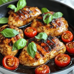 Balsamic Glazed Chicken Delightful Dinner Recipe