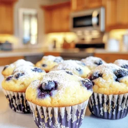 To make these muffins, gather these essential ingredients: - 2 cups gluten-free all-purpose flour - 1 tablespoon baking powder - ½ teaspoon baking soda - ½ teaspoon salt - ½ cup coconut sugar (or any preferred granulated sweetener) - 2 large eggs - 1 cup unsweetened almond milk (or your choice of milk) - 1/3 cup melted coconut oil (substitutable with vegetable oil) - 1 teaspoon vanilla extract - 1 cup fresh blueberries (or frozen, if fresh are unavailable) - Zest of 1 lemon (for a refreshing flavor) - Optional: ¼ cup chopped walnuts or pecans (for delightful crunch) These ingredients combine to create a tasty and moist muffin. Each one plays a key role in flavor and texture. For this recipe, you will need a few simple tools: - Mixing bowls - Whisk - Muffin tin - Measuring cups and spoons - Toothpick (for testing doneness) - Cooling rack These tools help you mix, bake, and cool your muffins. Having them ready will make your baking process smooth. Finding gluten-free ingredients can be easy. Here are some tips: - Check your local grocery store. Many have a gluten-free section. - Look for certified gluten-free labels on products. - Visit specialty health food stores for a wider selection. - Buy in bulk online for cost savings on gluten-free flour. By following these tips, you can find what you need for your gluten-free blueberry muffins. Happy baking! Start by preheating your oven to 350°F (175°C). This step makes sure your muffins bake evenly. While the oven heats up, prepare your muffin tin. You can use paper liners or grease each cup lightly. This helps the muffins pop out easily after baking. In a large bowl, combine the dry ingredients. Whisk together 2 cups of gluten-free all-purpose flour, 1 tablespoon of baking powder, ½ teaspoon of baking soda, ½ teaspoon of salt, and ½ cup of coconut sugar. Make sure there are no lumps. Mixing these well gives your muffins a great texture. In another bowl, crack 2 large eggs and beat them. Then, add 1 cup of almond milk, ⅓ cup of melted coconut oil, 1 teaspoon of vanilla extract, and the zest of 1 lemon. Mix these until smooth. This mixture brings moisture and flavor to your muffins. Pour the wet mixture into the dry ingredients slowly. Stir gently to combine. It’s okay if the batter has a few lumps. Now, fold in 1 cup of blueberries and ¼ cup of chopped walnuts or pecans, if you like. Be careful not to overwork the batter. This keeps your muffins light and fluffy. Using a scoop or spoon, fill each muffin cup about three-quarters full. Place the muffin tin in the oven and bake for 18-20 minutes. To check if they’re done, insert a toothpick in the center. If it comes out clean or with a few crumbs, your muffins are ready. Once baked, take the muffins out of the oven. Let them cool in the tin for about 5 minutes. Then, gently move them to a wire rack. This step helps them cool completely and keeps them from getting soggy. Enjoy the sweet aroma while they cool! You can find the full recipe [Full Recipe]. When you bake gluten-free, some things can go wrong. Here are common mistakes to avoid: - Overmixing the batter: This can make your muffins tough. Mix just until combined. - Not measuring flour correctly: Use a scale or spoon to scoop flour. Too much can ruin your muffins. - Using old baking powder: Check the date on your baking powder. Fresh ingredients give better rise. To make muffins soft, follow these tips: - Use almond milk: It adds moisture without extra fat. - Add coconut oil: This keeps muffins tender. It also helps with flavor. - Include lemon zest: This brightens the taste and balances the sweetness. These steps lead to muffins that are both moist and fluffy. How you present your muffins matters. Here are a few ideas: - Serve warm: Warm muffins taste best and have a nice texture. - Add a sprinkle of powdered sugar: This adds a sweet touch and looks pretty. - Pair with Greek yogurt: This makes a creamy contrast and adds protein. For a delightful treat, enjoy your muffins with tea or coffee. For the full recipe, check the recipe section above. {{image_4}} You can easily make vegan gluten-free blueberry muffins. To do this, just replace the eggs with flax eggs. Mix 1 tablespoon of ground flaxseed with 2.5 tablespoons of water for each egg. Let it sit for five minutes until it thickens. Use a plant-based milk, like almond or oat milk, and you are all set. This keeps the muffins moist and delicious without eggs. For a dairy-free version, stick to your favorite plant-based milk. Almond milk, soy milk, or oat milk work well. Instead of regular butter, use coconut oil or any dairy-free butter. This keeps the flavor rich while ensuring no dairy sneaks in. These swaps make your muffins safe for those with dairy allergies. Feel free to get creative with fruits and add-ins. Try using raspberries or chopped strawberries instead of blueberries. You can add nuts like walnuts or pecans for a crunchy bite. If you want a sweet twist, add chocolate chips or dried fruit like cranberries. Mixing in lemon or orange zest can also brighten the flavor. Customizing your muffins makes each batch special and fun! You can find the full recipe above to get started on your own batch of gluten-free blueberry muffins. Enjoy experimenting! To keep your gluten-free blueberry muffins fresh, store them in an airtight container. This helps to lock in moisture. You can leave them at room temperature for up to three days. For longer storage, place them in the fridge. Just remember, cold storage may dry them out a bit. If you want to save muffins for later, freezing is a great option. First, let the muffins cool completely. Then, wrap each muffin tightly in plastic wrap. After that, place them in a freezer-safe bag or container. This method keeps them fresh for up to three months. When you're ready to eat, just thaw them in the fridge overnight. To enjoy your muffins warm, you can reheat them easily. Preheat your oven to 350°F (175°C). Place the muffins on a baking sheet and cover them with foil. Heat for about 10-15 minutes. You can also use the microwave. Heat each muffin for about 15-20 seconds. Enjoy them warm for the best flavor! For the full recipe, check out the earlier section. I recommend using a gluten-free all-purpose flour. It blends well and gives a nice texture. Look for blends with xanthan gum for extra binding. To cut sugar, you can reduce the coconut sugar by half. You can also use ripe bananas or applesauce for natural sweetness. These options keep the muffins moist and flavorful. Yes, you can use frozen blueberries! They work great in this recipe. Just toss them in flour before adding them to the batter. This helps prevent them from sinking to the bottom. Homemade muffins last for about 2-3 days at room temperature. Store them in an airtight container to keep them fresh. You can also freeze them for up to three months. Yes, these muffins are gluten-free and safe for those with celiac disease. Ensure all ingredients are labeled gluten-free to avoid cross-contamination. Yes, you can substitute eggs with unsweetened applesauce. Use 1/4 cup of applesauce for each egg. This keeps the muffins moist while making them egg-free. You can also use flaxseed meal mixed with water as an alternative. For the complete recipe, check out the [Full Recipe] section above! You learned how to make gluten-free blueberry muffins with key ingredients and tools. We covered step-by-step baking and tips to avoid common mistakes. You now know how to customize your muffins with vegan or dairy-free options. Plus, you have storage tips to keep them fresh. Enjoy your baking journey and create delightful treats that everyone can share!