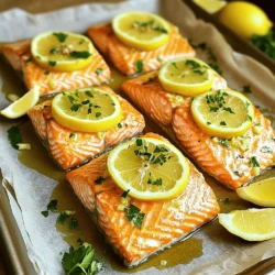 Lemon Garlic Roasted Salmon Flavorful and Healthy Dish