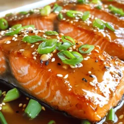 Honey Garlic Glazed Salmon Tasty and Simple Dish