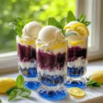 Fresh blueberries are the star of this drink. They add a sweet and tangy flavor. When you buy them, look for plump, firm berries. They should be deep blue with a slight bloom. You need one cup for this recipe. If you want more flavor, consider using a mix of berries. You can use different types of lemonade. Homemade lemonade is the best choice, as it’s fresh and bright. If you’re short on time, buy a light, tart store-bought option. Aim for two cups in total. This balance helps your float stay refreshing and not too sweet. The creamy vanilla ice cream adds a rich touch. You need one cup for the perfect float. If you want less sweetness, skip the honey. If you prefer it sweeter, use one tablespoon of honey. For a fun twist, you can try lemon sorbet for a lighter version. To start, take 1 cup of fresh blueberries. Place them in a small saucepan over medium heat. Add 1 tablespoon of honey if you want extra sweetness. Stir gently and cook for about 5-7 minutes. You will see the blueberries soften and release their juices. This forms a beautiful syrup. Once it looks good, remove it from the heat. Let the syrup cool for a bit. Now, grab your serving glasses. Carefully pour the blueberry syrup into each glass. You want a nice layer at the bottom. Next, slowly pour in 2 cups of lemonade. Fill the glasses about three-quarters full. This keeps the syrup layer intact. Finally, add a scoop of creamy vanilla ice cream on top. It should float above the lemonade, looking amazing. To make your float even prettier, add fresh mint leaves on top. A sprinkle of lemon zest adds a nice touch, too. Use clear glasses to show off those colorful layers. You can also add a lemon wheel on the rim for a fun look. Enjoy your Blueberry Lemonade Float right away. Each sip is a refreshing treat! For the best flavor, use fresh lemonade. You can make it at home. Mix fresh lemon juice with water and sugar. Aim for a tart taste to balance the sweet blueberries. If you buy lemonade, look for light and refreshing options. Avoid overly sweet brands that can overpower the float. When making the blueberry syrup, keep the heat at medium. This helps the blueberries break down without burning. Stir gently so they don’t stick to the pan. Cook them for about 5-7 minutes until they are soft. You want them to release their juices and create a nice syrup. Remove from heat once ready and let it cool slightly before using. Use clear glasses to show off the layers. The blueberry syrup, lemonade, and ice cream look stunning together. Pour the lemonade slowly to keep the layers separated. Add the ice cream on top last; it should float beautifully. Garnish with fresh mint and lemon zest. For an extra touch, add a lemon wheel on the glass rim. This makes each float look even more inviting. Enjoy creating this Blueberry Lemonade Float with these tips for a perfect summer treat! For the complete recipe, check [Full Recipe]. {{image_4}} You can switch up the fruit in your Blueberry Lemonade Float. Try strawberries for a sweet twist. Raspberries add a nice tart flavor. Peaches bring a juicy summer vibe. Each fruit gives a unique taste while keeping it refreshing. Just follow the same steps for the syrup. While creamy vanilla ice cream is the classic choice, there are fun alternatives. Use lemon sorbet for a zesty kick. Coconut ice cream adds a tropical touch. Or try yogurt for a lighter option. Each choice changes the float’s texture and flavor. Layering is key for a stunning float! Start with the syrup, then pour the lemonade slowly. This helps keep the layers separate. If you want, use a spoon to carefully add the ice cream on top. You can also create a rainbow effect with different fruits and colors. This makes the drink look fun and inviting. For the full recipe, check out the Blueberry Lemonade Float section above! After making your Blueberry Lemonade Float, you may have some leftover parts. The blueberry syrup can last for up to one week in the fridge. Store it in a jar with a tight lid. The lemonade can also stay fresh for about five days if kept in a sealed container. If you have extra vanilla ice cream, keep it in the freezer, where it will stay good for several weeks. To store your blueberry syrup, let it cool first. Then, pour it into a glass jar. Cover it tightly. For lemonade, use a pitcher or bottle. Make sure it is sealed well to keep it fresh. For ice cream, keep it in its original container if possible. This helps prevent freezer burn. You can use leftover blueberry syrup in many ways. Drizzle it on pancakes or waffles for breakfast. You can even mix it into yogurt for a tasty snack. The lemonade is great for making other drinks, like spritzers or cocktails. If you have leftover ice cream, blend it into smoothies for a creamy treat. Yes, you can prep parts ahead. Make the blueberry syrup early and chill it. Store it in the fridge for up to three days. Just mix it with lemonade and ice cream when you are ready to serve. This keeps the float fresh and tasty. Blueberry and lemonade mix well with many flavors. Try adding mint for a fresh taste. Basil also works great, giving a nice twist. You can also mix in some strawberries or raspberries for a berry blast. Each adds its own fun flavor. Yes, you can make this float dairy-free. Just swap creamy vanilla ice cream for a dairy-free version. Look for coconut or almond milk ice cream. This keeps the float creamy without dairy. Enjoy your tasty treat without any worries! This blog post shared how to make a delicious Blueberry Lemonade Float. We covered choosing fresh blueberries, different lemonade types, and sweeteners for flavor. You learned to prepare the blueberry syrup and assemble your float with garnishes. Remember the tips on heat control and serving. Don't forget to explore fruit alternatives and ice cream choices for fun variations. Lastly, I showed how to store leftovers effectively. Enjoy creating this treat, and feel free to experiment with new flavors. Your perfect summer drink awaits!