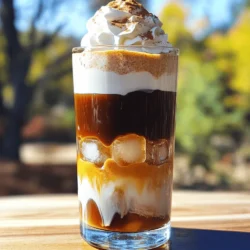 - 1 cup cold brewed coffee - 1/2 cup milk (or your favorite dairy alternative) - 2 tablespoons pumpkin puree - 1 tablespoon maple syrup (adjust to taste) - 1/2 teaspoon pumpkin pie spice (plus extra for garnish) - 1/4 teaspoon vanilla extract - Ice cubes - Whipped cream (optional, for topping) - Tall glass - Mixing bowl or measuring cup - Whisk or milk frother - Spoon You can swap the milk for almond, oat, or coconut milk. Use honey instead of maple syrup for sweetness. If you want fewer spices, you can skip the pumpkin pie spice. Just use pumpkin puree for a rich flavor. Use espresso for a stronger coffee taste if you prefer. This drink is flexible, so feel free to experiment! For a fun twist, try flavored syrups or add a scoop of vanilla ice cream instead of whipped cream. Enjoy this seasonal delight your way! To make the cold brew coffee, start by brewing it in advance. You can use a store-bought version if you're short on time. Fill a tall glass halfway with ice cubes. Pour the cold coffee over the ice until the glass is about three-quarters full. This creates a nice base for your float. Next, let’s craft the pumpkin spice cold foam. In a small bowl or measuring cup, mix together the milk, pumpkin puree, maple syrup, pumpkin pie spice, and vanilla extract. Whisk the mixture until it’s well combined. If you want it frothier, use a milk frother or blender. This will add air and make it light and fluffy. Now, it’s time to assemble your float. Gently pour the fluffy pumpkin spice cold foam over the cold coffee. Aim for a layered look. If needed, use the back of a spoon to help create a clean separation between the coffee and the foam. For extra flair, you can add whipped cream on top and sprinkle some pumpkin pie spice for garnish. Enjoy your Pumpkin Spice Cold Foam Float! To make great foam, start with cold ingredients. Cold milk creates a better froth. Use a milk frother or blender to whip the mix. Whisk it fast until it feels light and fluffy. If you want a thicker foam, add more pumpkin puree. This gives it body. Sweetness can change the drink's vibe. Start with one tablespoon of maple syrup. Then taste and adjust as needed. If you prefer less sweet, use just half a tablespoon. For a sweeter drink, add more syrup or try honey. Your taste matters most! Using quality ingredients boosts your drink's taste. Choose fresh pumpkin puree for a rich flavor. Use whole milk for creaminess, or pick your favorite dairy alternative. High-quality maple syrup adds depth. Always use fresh spices for the best aroma and taste, too. {{image_4}} If you want a dairy-free Pumpkin Spice Cold Foam Float, swap regular milk for a plant-based milk. Almond milk, oat milk, or coconut milk all work well. Oat milk gives a creamy texture that pairs perfectly with pumpkin spice. You can still enjoy the same great taste without dairy. To make your drink even more exciting, add flavor enhancements. A splash of caramel syrup can bring a sweet twist. You can also mix in a bit of chocolate syrup for a mocha vibe. Try adding a dash of nutmeg or cinnamon for extra warmth. This will make your foam unique and fun. To turn your cold foam into an iced pumpkin spice latte, simply add espresso. Brew a shot of espresso and pour it over ice before adding your cold foam. This gives you that rich coffee flavor with all the pumpkin goodness. You will love how smooth and tasty it is! For the detailed steps, check out the Full Recipe. If you have leftover cold foam, store it in an airtight container. Place it in the fridge. Use it within one day for the best taste. This foam can lose its fluffiness over time, so make sure to enjoy it soon. Store your cold brew coffee in a sealed jar or pitcher. Keep it in the fridge. It stays fresh for about a week. If you want to enjoy the best flavor, consume it within three to five days. The pumpkin puree lasts about a week in the fridge once opened. Maple syrup can stay good for a long time if kept in a cool, dark place. Check the expiration date on your milk or dairy alternative. Use it before it spoils for the best taste in your Pumpkin Spice Cold Foam Floats. Yes, you can use regular coffee. Just let it cool first. Cold brew has a smooth taste. It also has less acidity. This makes it more gentle on your stomach. To make this recipe vegan, swap the milk for a dairy-free option. Almond milk or oat milk work well. Also, use a plant-based whipped cream if you want to top your float. These floats pair nicely with cozy snacks. Try serving them with spiced cookies or pumpkin bread. They add warmth and flavor to your pumpkin treat. You can find pre-made pumpkin spice cold foam at some coffee shops. Check local cafes or chain coffee stores. Some grocery stores may also carry it in their dairy section. You can customize this drink in many ways. Add extra spices for more flavor. You can also try flavored syrups like caramel or hazelnut. For a richer taste, use heavy cream instead of milk. This blog post covered how to make Pumpkin Spice Cold Foam Floats. We looked at the ingredients, tools, and steps needed. You learned tips for great foam and how to store leftovers. Plus, we shared tasty variations and answers to common questions. In conclusion, enjoy experimenting with your own flavors. Your cold foam floats will impress friends and family!