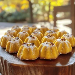 - 1 cup canned pumpkin puree - 1/2 cup packed brown sugar - 1/4 cup granulated sugar - 1/2 cup unsalted butter, softened - 1 large egg - 2 teaspoons pure vanilla extract - 2 cups all-purpose flour - 1 teaspoon baking soda - 1 teaspoon baking powder - 1 teaspoon pumpkin pie spice - 1/2 teaspoon salt - Optional mix-ins: 1/2 cup semi-sweet chocolate chips, 1/4 cup finely chopped pecans When I make pumpkin spice cookie bites, I love the blend of flavors. The canned pumpkin puree brings moisture and a rich taste. Brown sugar adds depth, while granulated sugar gives a nice sweetness. Softened butter is key for a creamy texture, making the cookies melt in your mouth. The egg acts as a binder, helping all the ingredients stick together. Pure vanilla extract adds a warm, comforting taste. All-purpose flour gives structure, while baking soda and baking powder help the cookies rise. Pumpkin pie spice offers that classic fall flavor with hints of cinnamon and nutmeg. Don’t forget salt! It balances the sweetness and enhances all the flavors. If you want to mix it up, try adding chocolate chips or pecans. They add a delightful crunch and richness to each bite. For the full recipe, refer to the section above. - Preheat the oven to 350°F (175°C). - Prepare the baking sheet with parchment paper. Start by making your kitchen cozy. Preheating the oven helps your cookie bites bake evenly. The parchment paper stops them from sticking to the sheet. This step is key. - Cream butter and sugars. - Incorporate pumpkin puree, egg, and vanilla. Now, grab a large bowl. Use a hand mixer or stand mixer to cream the softened butter with brown and granulated sugars. This takes about 2 to 3 minutes. The mix should be light and fluffy. Next, add the pumpkin puree, egg, and vanilla. Blend well until it’s smooth and lump-free. - Mix flour, baking soda, baking powder, pumpkin pie spice, and salt. In another bowl, mix the flour, baking soda, baking powder, pumpkin pie spice, and salt. Whisk these together until they are well combined. This ensures that every cookie bite is packed with flavor. - Gradually add dry mix to wet mixture. - Optional: Fold in chocolate chips and pecans. Gently add the dry mix to the wet mixture. Use a spatula or wooden spoon to stir until just combined. Don’t overmix, or your cookies may end up tough. If you want to add chocolate chips or pecans, now is the time! Fold them in carefully. - Portion dough onto the baking sheet. - Bake and cool time. Using a tablespoon or cookie scoop, drop rounded balls of dough onto the baking sheet. Leave about 2 inches between each one. Bake for 10 to 12 minutes, until the edges are golden. The centers might look soft. They will firm up as they cool. Let them cool on the sheet for 5 minutes before moving them to a wire rack. For the complete recipe details, check out the Full Recipe. Enjoy making these delightful treats! To get the best cookie texture, start with room temperature butter. This helps create a nice, fluffy base. Cream the butter and sugars well. Aim for a light and airy mix. It should take about 2-3 minutes. Next, avoid overmixing when you add the dry mix. Stir just until you see no dry flour. Overmixing can make the cookies tough. We want soft and chewy bites, not hard rocks! For a charming look, serve your cookie bites on a rustic platter. This adds a warm feel to your treat. After placing the cookies, lightly dust them with powdered sugar. This simple touch makes them look even more inviting. Pair your pumpkin spice cookie bites with a warm drink. Hot cocoa or spiced cider works great. The warmth of the drink complements the spices in the cookies. Together, they create a cozy fall treat that everyone will love. For more details, check out the [Full Recipe]. {{image_4}} You can easily change the flavor of your pumpkin spice cookie bites. Adding spices like cinnamon or nutmeg boosts warmth. Both spices pair well with pumpkin. You can also try different mix-ins. Dried fruits like cranberries add a nice tartness. White chocolate chips can give a sweet twist. These simple swaps keep the cookies fun and fresh. Want a healthier cookie bite? You can make them gluten-free. Just swap all-purpose flour for gluten-free flour. It works well in this recipe. You can also reduce sugar. Use less brown sugar and granulated sugar. You can try using stevia or honey too. These choices keep the cookie tasty without added calories. Make these cookie bites festive! You can add holiday-themed decorations. Use colored frosting or sprinkles. Think about making pumpkin spice treats year-round. You can add pumpkin spice to pancakes, muffins, or even oatmeal. The flavor shines in so many dishes, making every season special. For the full recipe, check out the detailed steps to make these yummy bites. To keep your pumpkin spice cookie bites fresh, use an airtight container. This method helps prevent them from drying out. Store them at room temperature for up to five days. If you want to keep them longer, consider freezing. You can freeze unbaked cookie dough for later use. Once you mix the dough, scoop it into balls and place them on a baking sheet. Freeze them for about two hours. After they are frozen, transfer the dough balls to a freezer bag. This method helps save space. When you're ready to bake, take the dough out of the freezer. Let it thaw in the fridge overnight. Once thawed, bake as you normally would. They will taste fresh even after freezing! To reheat cookie bites, place them in the oven. Set it to 350°F (175°C) and warm them for about five minutes. This method helps maintain their soft texture and rich flavor. You can also use the microwave, but be careful not to overheat. A few seconds should be enough. Enjoy your tasty fall treat! Can I use fresh pumpkin instead of canned? Yes, you can use fresh pumpkin. Just roast and puree it first. This adds a nice taste. However, canned pumpkin is more consistent. It saves time, too. How do I know when the cookies are done baking? Look for light golden edges. The centers may look soft; that’s okay. They will firm up as they cool. If you press lightly, they should spring back. Can I freeze pumpkin spice cookie bites? Yes, you can freeze them. Place cooled bites in an airtight container. They last for about three months. Just thaw them at room temperature before serving. What can I use instead of butter? You can use coconut oil or applesauce. Both work well in this recipe. They add moisture and flavor. Just use the same amount as butter. Can I replace the egg with a vegan alternative? Yes, you can replace the egg with flaxseed meal. Mix one tablespoon with three tablespoons of water. Let it sit until it thickens. This works great in cookies! What are the best drinks to pair with pumpkin spice cookie bites? Pair your cookie bites with warm spiced cider or hot cocoa. Both drinks enhance the fall flavors. You can also try chai tea for a nice mix. How can I dress up my cookie bites for a special occasion? You can arrange them on a rustic platter. Dust with powdered sugar for a festive touch. Add a few cinnamon sticks or fall leaves for decoration. For these tasty Pumpkin Spice Cookie Bites, you need these simple ingredients: - 1 cup canned pumpkin puree - 1/2 cup packed brown sugar - 1/4 cup granulated sugar - 1/2 cup unsalted butter, softened - 1 large egg - 2 teaspoons pure vanilla extract - 2 cups all-purpose flour - 1 teaspoon baking soda - 1 teaspoon baking powder - 1 teaspoon pumpkin pie spice - 1/2 teaspoon salt - 1/2 cup semi-sweet chocolate chips (optional) - 1/4 cup finely chopped pecans (optional) To make these cookie bites, follow these steps: 1. Preheat your oven to 350°F (175°C). Line a baking sheet with parchment paper. 2. In a large bowl, cream the softened butter, brown sugar, and granulated sugar. Mix until fluffy, about 2-3 minutes. 3. Add the pumpkin puree, egg, and vanilla extract. Mix until smooth, with no lumps. 4. In another bowl, combine the flour, baking soda, baking powder, pumpkin pie spice, and salt. Whisk until even. 5. Gradually add the dry mix to the wet mix. Stir gently until just combined. Don't overmix! 6. If using, fold in chocolate chips or chopped pecans evenly. 7. Scoop rounded balls of dough onto the baking sheet, spacing them about 2 inches apart. 8. Bake for 10-12 minutes, until the edges are golden. The centers may look soft. 9. Cool on the baking sheet for 5 minutes, then transfer to a wire rack to cool completely. - Prep Time: 15 min - Total Time: 25 min - Servings: 24 cookie bites For a lovely look, arrange your cookie bites on a rustic platter. Dust with powdered sugar for a festive touch. Enjoy with a warm drink like spiced cider or hot cocoa. This recipe makes the perfect cozy treat for fall! You now have all the details to make delicious pumpkin spice cookie bites. We covered ingredients, step-by-step instructions, and tips for the best results. Remember to store them well to keep them fresh. You can also try fun variations and serving ideas. Enjoy baking these treats to share or savor on your own. Happy baking!