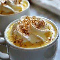 - 2 tablespoons unsalted butter, softened - 2 tablespoons brown sugar - 1/2 teaspoon ground cinnamon - 1/4 teaspoon ground nutmeg - 1/4 teaspoon ground ginger - 1 tablespoon vanilla extract - 2 cups warm water - Whipped cream, for topping - Ground cinnamon, for garnish Hot Buttered Rum is a simple drink with rich flavors. You need just a few basic items to make it. First, use unsalted butter and brown sugar for a sweet base. The spices like cinnamon, nutmeg, and ginger add warmth and depth. Vanilla extract brings a lovely aroma. Next, warm water helps to melt the butter. It mixes well with the sweet butter blend. Whipped cream is a must for topping. It makes your drink creamy and smooth. Finally, a sprinkle of ground cinnamon on top adds a nice touch. These ingredients work together to create a cozy drink. Your kitchen will smell amazing as you prepare it. Each sip brings comfort on a cold winter night. So gather these items, and let&rsquo;s make this delightful drink together! {{ingredient_image_2}} To start, mix the spiced butter blend. In a medium bowl, add: - 2 tablespoons unsalted butter, softened - 2 tablespoons brown sugar - 1/2 teaspoon ground cinnamon - 1/4 teaspoon ground nutmeg - 1/4 teaspoon ground ginger - 1 tablespoon vanilla extract Use a fork or hand mixer to blend until smooth. You want a creamy texture. If it feels too thick, let it sit for a moment. This helps it soften. Now, let&rsquo;s heat the water. Use a small saucepan on low heat. Warm the water gently. You want it hot but not boiling. This helps keep all the flavors intact. For each serving, add 1 tablespoon of your spiced butter blend into a mug. Carefully pour in 1 cup of warm water. Stir well until the butter melts. This creates a rich and tasty drink. Next, it's time to top your drink. Add a generous dollop of whipped cream. This adds a creamy layer that contrasts with the warm drink. To finish, sprinkle a bit of ground cinnamon on top. This not only looks nice but adds extra flavor too. Serve it warm and enjoy! To make this drink fit your needs, swap the unsalted butter for a dairy-free spread. You can also use coconut sugar instead of brown sugar. These swaps keep the flavor but help with dietary needs. If you want a stronger spice kick, add more cinnamon or nutmeg to the mix. Store any leftover spiced butter in an airtight container. It will keep well in the fridge for up to a week. If you want it to last longer, you can freeze it. Just scoop it into an ice cube tray and freeze. This way, you can pop out a cube whenever you crave hot buttered rum. Choose a sturdy mug or a heat-proof glass to serve your hot buttered rum. This will help hold the warmth without burning your hands. For a cozy touch, try using a glass with a handle. It adds charm and keeps the drink warm longer. Pair your drink with a slice of apple pie or a warm cookie. These sweet treats complement the drink's rich flavors. You can also serve it with a sprinkle of extra cinnamon sticks for stirring. Pro Tips Use Quality Butter: Choose high-quality unsalted butter for a richer flavor that enhances the overall taste of your hot buttered rum. Adjust Sweetness: Feel free to modify the amount of brown sugar according to your taste preferences; add more for a sweeter drink or reduce it for a less sugary option. Experiment with Spices: Don&rsquo;t hesitate to add other spices like cloves or allspice for a unique twist on the traditional flavor profile. Make Ahead: Prepare the spiced butter blend in advance and store it in the fridge; simply warm it up when you're ready to enjoy your drink. {{image_4}} You can make your Hot Buttered Rum even tastier by adding different spices. Try cardamom or cloves for a warm twist. Infusing your drink with citrus is also fun. A few orange or lemon peels can brighten the flavor. Just add them to the warm water for a fresh note. To make a flavored version, think about adding vanilla bean or caramel. These will add a sweet touch to your drink. You can also try using flavored rum. Coconut or spiced rum creates a fun taste. Each option gives a new spin on the classic recipe. You can easily make your drink festive with themed garnishes. Use cinnamon sticks or candy canes for a holiday touch. You can also swap seasonal ingredients. Add apple cider instead of water for a fall flavor. These small changes keep your Hot Buttered Rum exciting all winter long. To keep your spiced butter fresh, store it in the fridge. Place it in an airtight container. This way, it stays soft and easy to use. It can last up to one week in the fridge. If you want to store it longer, freeze the spiced butter. Spoon it into an ice cube tray. Once frozen, pop the cubes into a plastic bag. You can use these later for quick servings. The frozen spiced butter will keep for up to three months. Hot Buttered Rum is best when served fresh. Drink it within two hours for the best taste. If you have leftovers, store them in the fridge. They will last for up to 24 hours. To reheat, pour the drink into a small saucepan. Heat it gently over low heat. Stir until warm, and do not let it boil. This will keep the flavors intact and make it cozy again. Enjoy your warm drink! Hot Buttered Rum is a warm drink made with rum, butter, and spices. It is a classic winter treat that brings comfort and joy. You mix the butter with brown sugar and spices like cinnamon and nutmeg. Then, you add warm water to make it rich and creamy. This drink dates back to the 1600s and has roots in colonial America. It warms your body and soul during cold months. Yes, you can use different types of rum. Dark rum adds depth and sweetness. Spiced rum brings more flavor with notes of vanilla and other spices. Light rum gives a lighter taste. I recommend using dark or spiced rum for the best results. The choice of rum can change the drink's flavor profile, so pick one you enjoy. Hot Buttered Rum is best fresh. However, if you have leftovers, store them in the fridge for up to two days. The spiced butter blend can last longer, about one week when stored properly. Just keep it in an airtight container. Reheat your drink gently on the stove or in the microwave before serving. Hot Buttered Rum is served hot. The warmth enhances the flavors and brings comfort. Always serve it immediately after mixing to enjoy the rich taste. The whipped cream on top adds to the warmth and makes it extra special. Each sip should feel cozy and inviting. This blog post explored how to make a delightful Hot Buttered Rum. We discussed the key ingredients and provided step-by-step instructions for preparation. You learned about tips to enhance the drink&rsquo;s flavor and variations to impress your guests. Storing tips ensure you enjoy it later. In closing, this cozy drink is perfect for any gathering. Enjoy sharing it with friends and family. Dive into your own delightful creations.