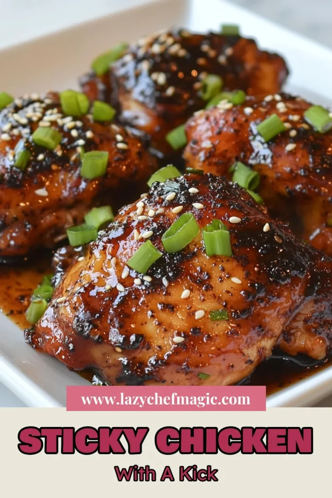 Discover this delicious Black Pepper Chicken Recipe that's perfect for a quick dinner! These Sticky Chicken Thighs baked to perfection make for a mouthwatering meal the whole family will love. With an easy chicken marinade featuring soy sauce, honey, and fresh spices, prepping has never been simpler. Try this baked Black Pepper Chicken tonight and savor the flavors! Save this recipe for an unforgettable meal! #BlackPepperChicken #StickyChicken #QuickDinnerRecipes #EasyChickenMarinade