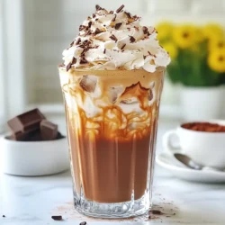 To make a delightful Caf&eacute;-Style Baileys Iced Coffee, you'll need: - 2 cups strong brewed coffee, cooled - 1 cup milk (or your favorite non-dairy alternative) - 2 tablespoons unsweetened cocoa powder - 2 tablespoons granulated sugar (adjust to personal preference) - 1 teaspoon pure vanilla extract - Whipped cream for a delightful topping - Chocolate shavings or a sprinkle of cocoa powder for a finishing touch - Ice cubes These ingredients create a rich and creamy coffee drink that is perfect for warm days. If you want to change things up, there are great alternatives to consider: - For milk, try almond milk, oat milk, or coconut milk. - If you want a low-sugar option, use a sugar substitute like stevia or erythritol. - You can skip the cocoa powder if you prefer a classic coffee flavor. These options help you customize your drink to fit your taste and dietary needs. Garnishes can elevate your iced coffee experience. Consider adding: - A drizzle of chocolate syrup for extra sweetness. - A sprinkle of cinnamon for warmth and spice. - Crushed nuts for a crunchy texture. These toppings not only enhance the flavor but also make your drink look beautiful and inviting. {{ingredient_image_2}} To start, brew two cups of strong coffee. I love using a French press or a drip maker. After brewing, let the coffee cool completely. You can speed this up by placing it in the fridge for a while. Cooling is key for a refreshing drink. Next, you will make a smooth chocolate syrup. In a small bowl, mix two tablespoons of cocoa powder with two tablespoons of granulated sugar. Gradually add two tablespoons of hot water. Stir it well until no lumps remain. This syrup adds a rich flavor to your drink. Now it&rsquo;s time to bring everything together. In a pitcher, combine the cooled coffee, one cup of milk, the chocolate syrup you just made, and one teaspoon of vanilla extract. Stir until everything is well mixed. Take your tall glasses and fill them with ice cubes. Pour the coffee mixture over the ice, filling each glass nearly to the top. Don&rsquo;t skip the whipped cream! Add a generous dollop on top of each glass. Finish with chocolate shavings or a sprinkle of cocoa powder for a nice touch. Enjoy your Caf&eacute;-Style Baileys Iced Coffee! To make a great iced coffee, start with strong coffee. Use dark roast beans for a rich taste. Brew your coffee using a drip machine or a French press. Aim for a coffee-to-water ratio of 1:15. This means one part coffee to fifteen parts water. After brewing, let the coffee cool. You can place it in the fridge for faster cooling. Creating a smooth cocoa syrup is key for your drink. Mix cocoa powder with sugar in a bowl. Add hot water slowly to make a paste. Stir until there are no lumps. This syrup gives your iced coffee a lovely chocolate flavor. Adjust the sugar based on your taste. More sugar means a sweeter drink. Serving is an art. Fill tall glasses with ice for a refreshing chill. Pour the coffee mixture over the ice, filling the glass nearly to the top. Top with whipped cream for a creamy texture. For a fun touch, add chocolate shavings or a sprinkle of cocoa on top. Serve with decorative straws for an extra flair. You can even place a small chocolate piece on the side. This makes your drink look fancy and taste even better. Pro Tips Use Freshly Brewed Coffee: The flavor of your Iced Mocha Dream Coffee is heavily dependent on the quality of the coffee. Always use freshly brewed, high-quality coffee for the best taste. Chill Your Ingredients: For the ultimate refreshing drink, ensure that all your ingredients, especially the coffee and milk, are cold before mixing. This enhances the overall experience. Add a Flavor Twist: Experiment with flavored syrups like hazelnut or caramel to add an extra layer of taste to your Iced Mocha Dream Coffee. Just a splash can elevate the drink! Presentation Matters: Don't skimp on the garnishes! A good presentation with whipped cream and chocolate shavings not only looks appealing but also adds to the flavor profile. {{image_4}} You can easily change the flavor of your iced coffee. Try adding flavored syrups. Vanilla, hazelnut, or caramel work great. You can also use flavored creamers to give a twist. Mixing these flavors with chocolate syrup creates a rich taste. Feel free to experiment with spices too. A pinch of cinnamon or nutmeg can add warmth and depth. Want a dairy-free version? Just swap the milk. Use almond, soy, or oat milk instead. These options still give a creamy texture and taste. You can also try coconut milk for a tropical vibe. Remember to check the labels for added sugars. It&rsquo;s all about finding the right balance for your taste. If you wish to skip the alcohol, that&rsquo;s easy! Simply replace Baileys with a non-alcoholic cream liqueur. You can mix in a splash of vanilla extract for flavor. Some brands offer tasty, alcohol-free liqueurs. This way, you can enjoy the same great taste without the buzz. This version is perfect for everyone, including kids. To store leftover coffee, let it cool first. Pour it into an airtight container. Place the container in the fridge. It will stay fresh for up to three days. If you want to keep it longer, consider freezing it in ice cube trays. This way, you can use it later in other drinks. For cocoa powder, keep it in a cool, dry place. Make sure the lid is tight. Sugar can last long if stored in a sealed container. Milk or any non-dairy alternatives should be kept in the fridge. Always check the expiration date before using. For whipped cream, use it within a few days for the best taste. When reheating coffee, do it slowly on the stove or in the microwave. Avoid boiling it to keep the flavor nice. If you have leftover chocolate syrup, store it in the fridge. It can last up to a week. You can add it to your next coffee or dessert. Use your leftover whipped cream on pancakes or other treats for added delight. Yes, you can use instant coffee. Just mix 2 tablespoons of instant coffee with 2 cups of hot water. Stir until dissolved. Instant coffee gives a different taste but can work well. You can use chocolate syrup or vanilla-flavored cream as a substitute. Almond milk with a splash of vanilla can also add sweetness. For a non-alcoholic option, mix cream with a bit of coffee liqueur flavoring. To make this recipe vegan, use plant-based milk. Almond milk or oat milk works best. You can replace Baileys with a vegan cream liqueur or a mix of coconut cream and cocoa. The best type of milk depends on your taste. Whole milk gives a rich flavor. Almond milk is light and nutty. Oat milk is creamy and works well in coffee. Choose what you like best! In this post, you learned how to make a delicious caf&eacute;-style Baileys iced coffee. We covered the key ingredients, step-by-step instructions, and plenty of tips to help you succeed. You can customize this drink with different flavors and find ways to make it dairy-free or alcohol-free. Remember to store any leftovers properly so you can enjoy this treat later. With these insights, you can impress friends or simply treat yourself. Enjoy every sip!