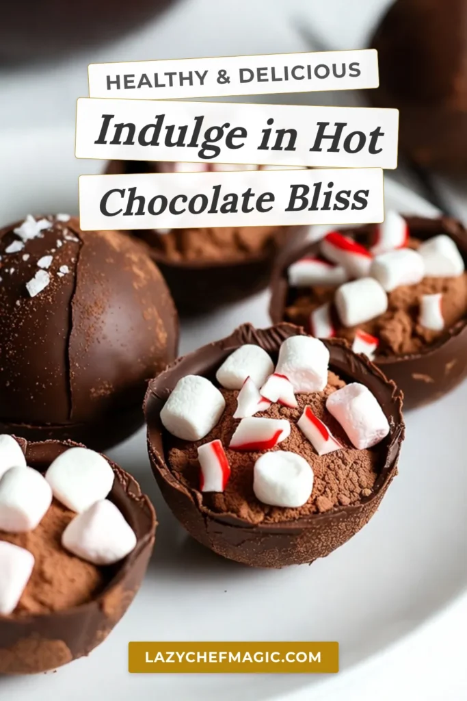 Create the ultimate comfort with DIY hot chocolate bombs! This chocolate bomb recipe transforms ordinary hot cocoa into gourmet hot chocolate with delightful flavor and fun. Perfect for festive chocolate treats, these homemade hot cocoa bombs are easy to make and a hit at any gathering. Watch as they fizz in warm milk for a cozy experience. Grab your ingredients and start stirring up joy today! #HotChocolateBombs #ChocolateBombRecipe #HomemadeHotCocoaBombs #FestiveTreats