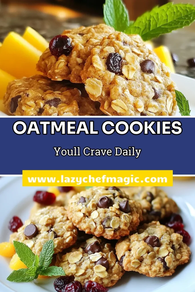 Start your day right with these soft oatmeal cookies! This easy oatmeal cookie recipe yields healthy breakfast cookies packed with wholesome ingredients like whole wheat flour and almond butter. Featuring rolled oats and sweetened naturally with honey or maple syrup, these delightful almond butter cookies are perfect for meal prep. Bake a batch today and enjoy these delicious treats as a nutritious snack! Save this recipe now for tasty mornings! #HealthyCookies #OatmealCookies #BreakfastRecipes #BakingIdeas