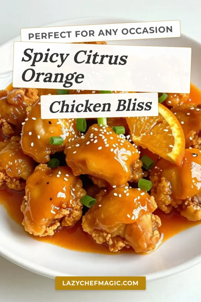 Looking for an irresistible Spicy Orange Chicken Recipe? This Panda Express Copycat Chicken brings the iconic restaurant flavors right to your kitchen! Enjoy Easy Orange Chicken with crispy orange chicken thighs that are marinated, fried, and tossed in a sweet and spicy sauce. Perfect for dinner or meal prep. Click to save this delicious homemade spicy chicken recipe and impress your family tonight! #OrangeChicken #PandaExpressCopycat #EasyRecipes #ChickenDinner