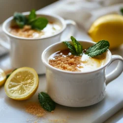 - 4 cups water - 4 teaspoons loose black tea (or 4 tea bags) - 2 tablespoons brown sugar (or to taste) - 1 cup milk (whole or a dairy alternative) - 1 tablespoon fresh mint leaves (optional, for garnish) - Lemon slices (optional, for garnish) For a great cup of traditional Irish tea, you need just a few key items. First, start with fresh water. Always use cold water, as it helps to bring out the best flavors. Next, choose loose black tea or tea bags. I often use a strong blend like Irish breakfast tea. It gives the tea a rich taste. Brown sugar adds a nice sweetness. You can adjust the amount based on your taste. For a creamy texture, add milk. Whole milk works well, but you can use any dairy alternative you like. Garnishes like fresh mint leaves or lemon slices can make your tea look and taste even better. They offer a refreshing touch that elevates the drink. These simple ingredients create a cozy experience. Enjoying this tea is like having a warm hug in a cup! {{ingredient_image_2}} 1. Boiling water and steeping tea Pour 4 cups of water into a medium saucepan. Place it on high heat. Bring the water to a rolling boil. Once boiling, remove the saucepan from the heat. Add 4 teaspoons of loose black tea or 4 tea bags. Let the tea steep for 5 to 7 minutes. Adjust the time as you like; less time gives a milder flavor, while more time makes it stronger. 2. Straining tea and adding sweeteners If you used loose tea, strain it through a fine mesh strainer. If you used tea bags, just take them out. While the tea is warm, stir in 2 tablespoons of brown sugar. Taste it as you go to find your perfect sweetness. 3. Combining milk for a creamy texture Gradually pour in 1 cup of milk while you stir the tea. This makes it creamy and smooth. Place the brewed tea back on low heat for about 2 minutes. Be careful not to let it boil again. This step warms the tea through without changing its taste. Serve this cozy drink in sturdy mugs. If you want, add a sprig of fresh mint and a slice of lemon to each mug. This adds a nice look and a bit of extra flavor. Enjoy your traditional Irish tea! To make the best cup of traditional Irish tea, follow these tips. - Ideal steeping times: Steep black tea for 5 to 7 minutes. For a mild taste, steep for 5 minutes. If you like it strong, go for 7 minutes. Adjust this time based on your taste. - Adjusting sweetness and creaminess: Start with 2 tablespoons of brown sugar. Stir it in while the tea is warm. Taste as you go. Add more sugar if you want it sweeter. For creaminess, add 1 cup of milk. Pour it in slowly, mixing well. This gives a rich, smooth texture. - Best practices for serving: Use sturdy mugs for serving. This keeps your tea warm longer. Garnish with mint leaves or lemon slices for a fresh look and taste. It&rsquo;s a nice touch that makes the tea feel special. Enjoy your perfect cup of Irish tea! Pro Tips Brewing Time Matters: The steeping time can greatly affect the flavor of your tea. Experiment with 5 to 7 minutes to find your perfect balance. Milk Choices: Whole milk gives a rich, creamy texture, but feel free to use a dairy alternative like almond or oat milk for a lighter option. Sweetness Levels: Adjust the amount of brown sugar based on your preference. You can also try honey or maple syrup for a unique twist. Garnish for Flavor: Fresh mint and lemon slices not only enhance the presentation but also add refreshing notes to your cozy tea experience. {{image_4}} You can switch up traditional Irish tea in fun ways. One option is to use flavored teas or herbal blends. Try a chai tea or a berry-infused blend for a twist. Flavored teas bring unique tastes that can brighten your day. If you need a dairy-free option, explore milk alternatives. Almond milk or oat milk work well. They add a hint of sweetness and make the tea creamy. Just pour slowly, like you would with regular milk. You can also add spices like cinnamon or ginger. A pinch of cinnamon gives warmth. Ginger adds a nice kick. Both spices enhance flavor and bring health benefits, too. Just remember to taste as you go. Adjust the amount to suit your palate. These variations let you enjoy Irish tea in new and exciting ways. Feel free to mix and match until you find your perfect brew. After brewing your Irish tea, you might have some left. Here&rsquo;s how to store it well: - Refrigeration: Pour leftover tea into a clean, airtight container. This keeps it fresh. Place it in the fridge within two hours of brewing. Avoid letting it sit out too long. - Reheating Tips: When you want to drink your tea, pour it into a pot. Heat it on low. Stir it gently. Do not let it boil again. Boiling can make it taste bitter. - Preserving Flavor: For the best taste, drink your leftover tea within two days. If you plan to keep it longer, consider freezing it in ice cube trays. This way, you can add a cube to your next cup for a quick refresh. Enjoy your cozy cup of Irish tea whenever you want! What type of tea is traditionally used in Irish tea? Irish tea uses strong black tea, often Assam or English Breakfast. These teas give a rich flavor that pairs well with milk and sugar. I prefer loose black tea for the best taste, but tea bags work too. Just remember to use good quality tea. How do I make Irish tea less bitter? To reduce bitterness, steep the tea for less time. Try steeping for just 3 to 4 minutes. You can also add more milk or sugar. Both help balance the flavors. If you find your tea too strong, pouring in a bit more water can help, too. Can I brew Irish tea without sugar or milk? Yes, you can brew Irish tea without sugar or milk. Simply steep the black tea in boiling water and enjoy it plain. This way, you get the full flavor of the tea. If you want some extra flavor, consider adding lemon slices or fresh mint leaves. In this article, we explored how to brew traditional Irish tea. We covered key ingredients like loose black tea, brown sugar, and milk options. You learned step-by-step instructions for brewing, from steeping to sweetening. We shared tips to perfect your brew and variations to try with different teas or spices. Lastly, we discussed how to store leftover tea while keeping it fresh. Enjoy your tea journey and remember, the best cup is the one made with love!